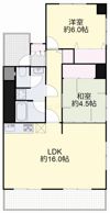 スカイコートの間取り画像