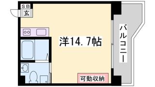 ロイスグラン神戸湊川公園の間取り画像