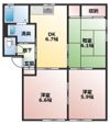 バリュージュ雄希 A棟の間取り画像