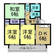 グリーンパークSANO A棟の間取り画像