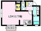 セルシオハイツⅡの間取り画像