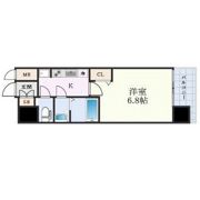 プレサンス大国町アドロッソの間取り画像