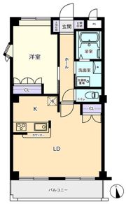 メゾンアラモードの間取り画像