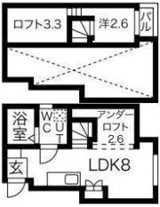 Maison Blancheの間取り画像