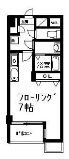 フェリス三鷹禅林寺通りの間取り画像