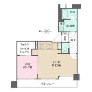 ファミール東麻布ベルファースの間取り画像