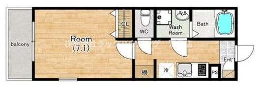 ジーメゾン御殿山の間取り画像