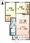 クレアⅡの間取り画像