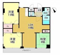 ベルヴィル杉田Ⅲファミーユ棟の間取り画像