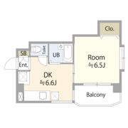 フリックコート深江の間取り画像