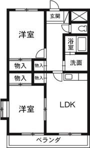 ユヴェントスの間取り画像