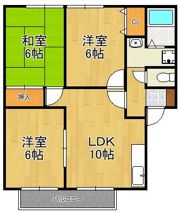 チェリーハイツC棟の間取り画像