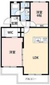 ローザンヌⅡの間取り画像