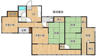 高橋貸家の間取り画像