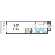 アクアスイート新大阪の間取り画像