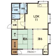 ソレイユ池田の間取り画像