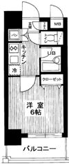 スパシエルクス府中の間取り画像