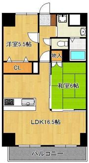 アヴァンセ陣原駅前の間取り画像