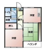 ドーミック帯山の間取り画像