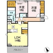 レジデンス大府駅サウスの間取り画像