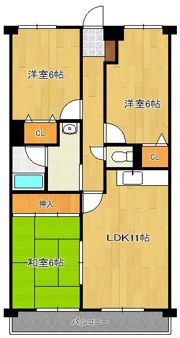 ウェルス嵐山の間取り画像