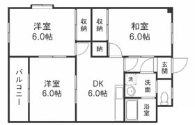 船木ハイツの間取り画像