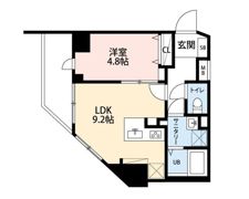 ミルーナヒルズD駒込の間取り画像