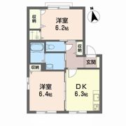 シャーメゾン東垣生 C棟の間取り画像
