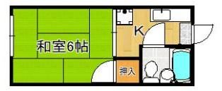 オアシス小芝の間取り画像