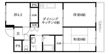 スカイヴィレッジ・マイアミの間取り画像