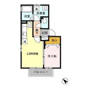 シュテルン上福岡 Ⅱの間取り画像