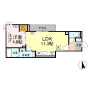 セレスティア豊島Sの間取り画像