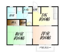 アーバン本庄Aの間取り画像