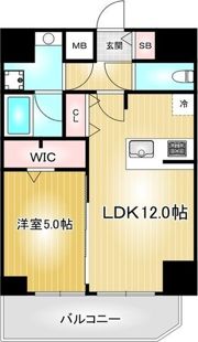 プレサンス THE MOTOYAMAの間取り画像