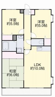 サンクレスト清水の間取り画像