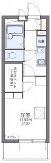 レオパレスParkTown和泉の間取り画像