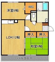 グランシャリオA・Bの間取り画像