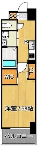 ウィングス穴生の間取り画像