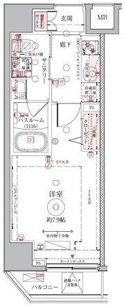 クレヴィスタ押上の間取り画像