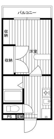 リバティハイツⅤの間取り画像