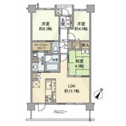 レリアふじみ野ステーションイーストの間取り画像
