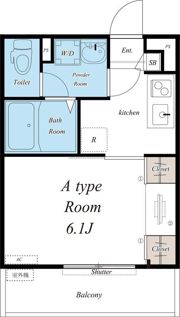 リブリ・グリーン東新小岩の間取り画像