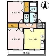 セジュール新市 B棟の間取り画像