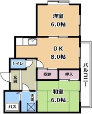 メゾンドタナカの間取り画像