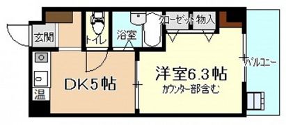 メゾン安川の間取り画像