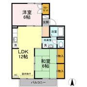セジュール土居田 B棟の間取り画像