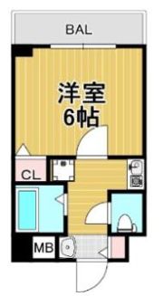 キャッスルプラザ壱番館の間取り画像