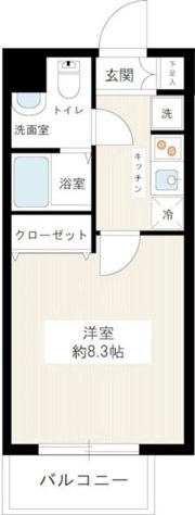 ファーストコート赤羽の間取り画像