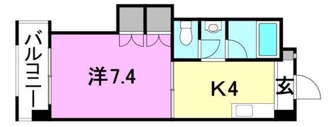 Seleコート1番館の間取り画像
