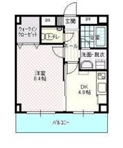 ハートフル医大南の間取り画像